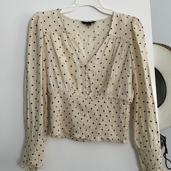 Polka dot blouse - Picture 2 of 2